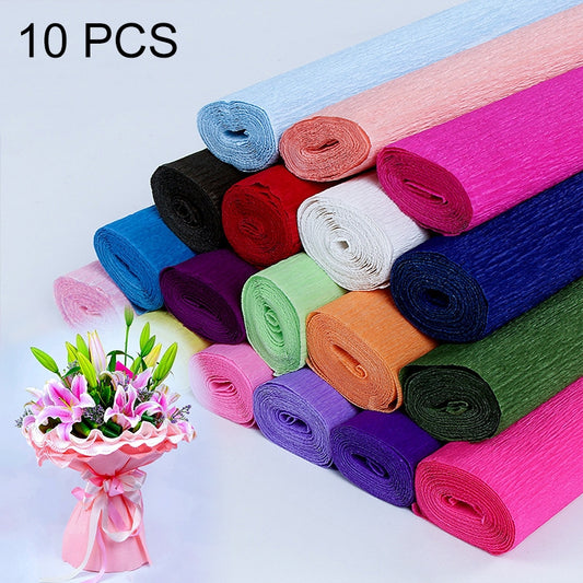 Mixed-color DIY craft paper rolls, tightly wound for handmade wrapping