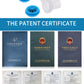 Nasal air purifier silicone parts in blue caps and white inserts, porous tip
