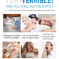 Anti-snoring air purifier warning infographic with no device shown