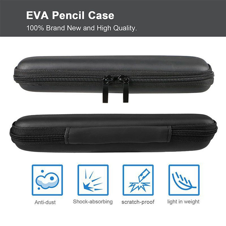 Dark zipper cable storage case, soft lining on inside and secure front closure