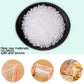 Clear PE self-sealing zip lock bags, close-up of seal area and reinforced edges