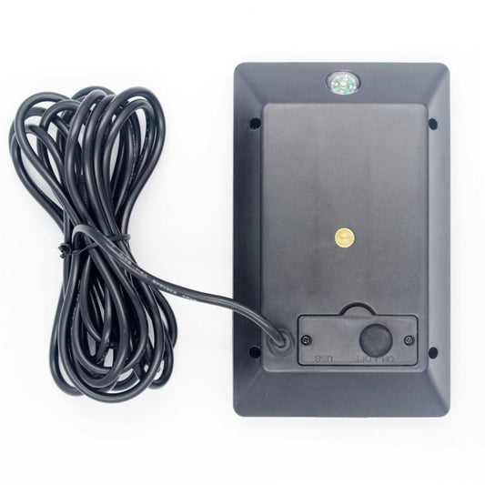 Waterproof battery charger module with cables and mounting holes