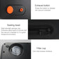Vacuum sealer base with orange buttons, sealing bead area, and filter cup detail