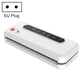 White countertop vacuum food sealer with EU plug and control panel