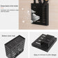 Detachable wall-mounted knife holder with vented drain base