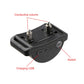 Black charging remote for dog training collar with USB charging port and switch