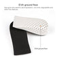 Arch height insert showing black fabric edge and white EVA-style base pad