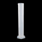 Translucent 1000 mL graduated measuring cylinder with measurement marks and base