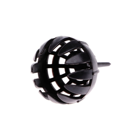Black circular perforated fertilizer applicator head with short handle