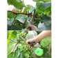 Green plant tape tying machine with handle and tape dispenser tool