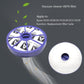 Circular purple HEPA filter with white filter disc, vacuum replacement accessory