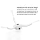 White side brush arm with rotating blade for sweeping robot