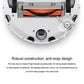 Robot underside showing installed main brush and rotating roller