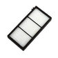 iRobot Roomba replacement filter with white pleated media and yellow tab