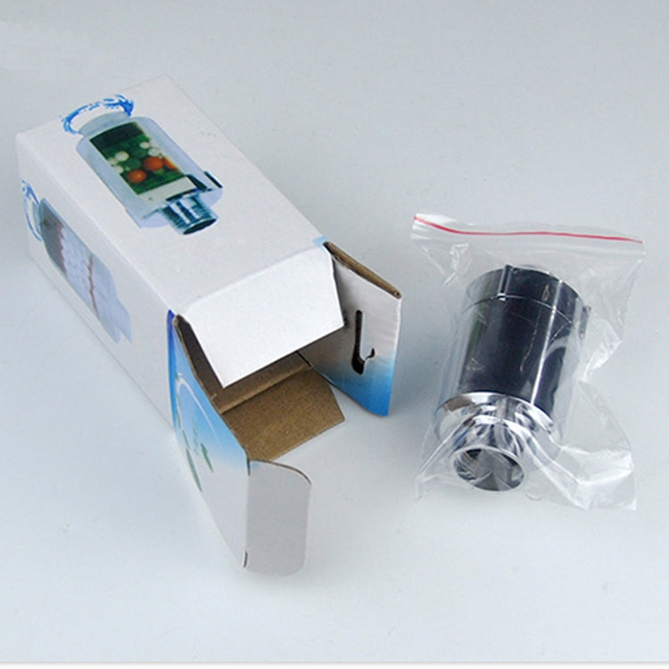 Anion shower faucet chlorine filter in retail box with metal filter part