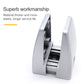 Aluminum desk screen clamp baffle with hinged track and central pivot