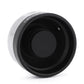 Mini champagne stopper underside, black inner seal with silver outer housing