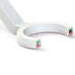 Handheld vascular imaging device ring sensor with colored indicator blocks