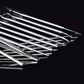 Stainless steel dentist tools with fine pointed ends