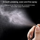Pressed spray nozzle on clear 5ml perfume bottle, fine-spray design