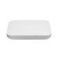 Closed gray nail clipper case with small embossed logo