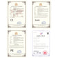 RF facial vibration compact lifting massager microcurrent compliance certificate documents