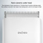 White nano ceramic cutter head with ENCHEN label