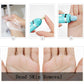 Nail polisher attachment used to smooth skin on hands for manicure prep