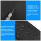 Black textured backpack fabric with water-splash protection and scratch-resistant material