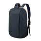 Dark blue large-capacity multifunction backpack with top handle and side zipper pocket
