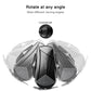 Black magnetic wireless charging car phone holder with universal ball rotation joint