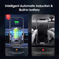 Wireless charging car holder with automatic induction and built-in battery