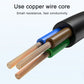 USB-C to XT60 cable cross-section showing copper wire core