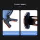 Car air-vent wireless charger bracket with infrared sensor, silicone pad detail