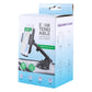 Adjustable cradle car windshield phone holder in retail box packaging