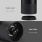 Electric pepper grinder, black with dust cover on the bottom for hygiene