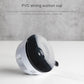 White double-wheel knife sharpener showing round suction cup base