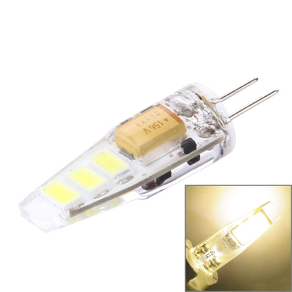 6-LED SMD 5730 DC 12V silicone module with 2 pins and white LEDs