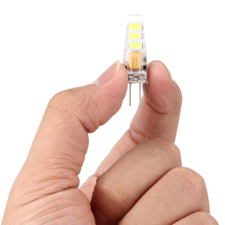 6-LED SMD 5730 DC 12V silicone LED module held by hand, 2-pin clear body