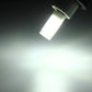 2-pin LED bulb glowing bright cool white light
