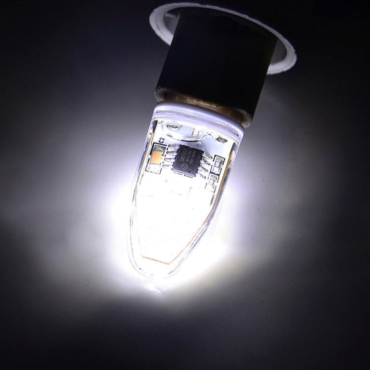 Dimmable LED G9 bulb with clear capsule and 14 SMD LEDs, bright white glow