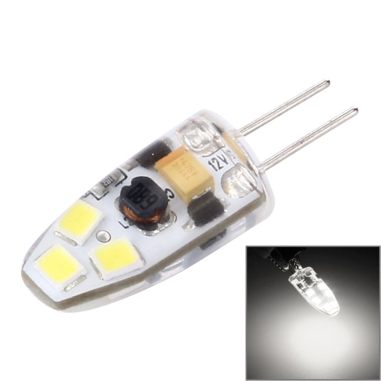6 LED SMD 2835 silicone module with two pins, clear bulb shell