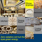 Indoor ceiling light and chandelier scenes for kitchen, dining room, bedroom, and living room