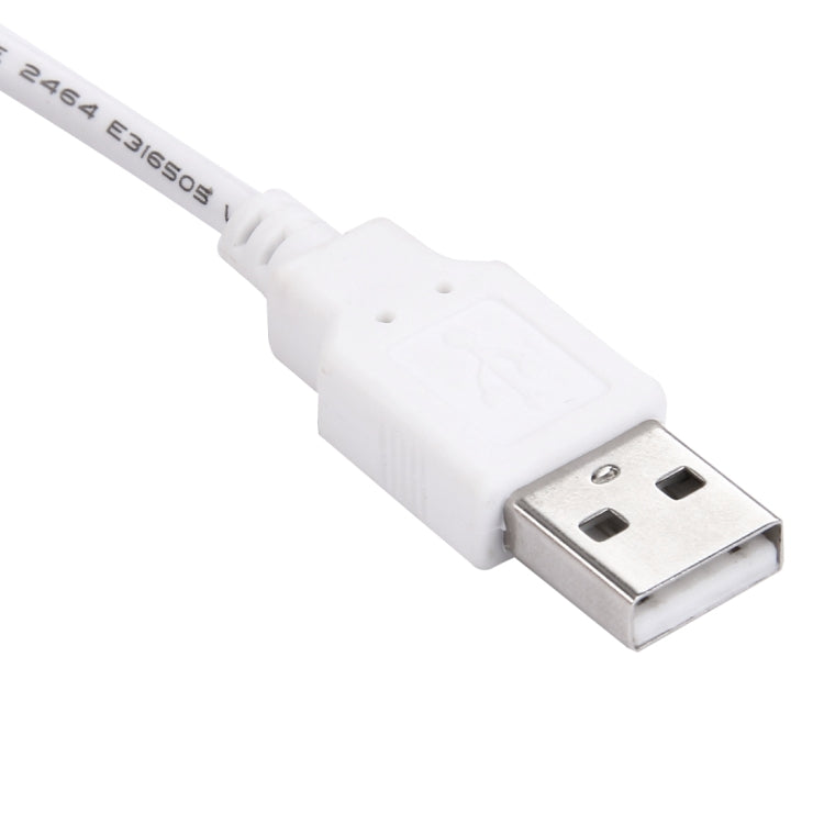 USB power connector end of the waterproof LED strip light cable