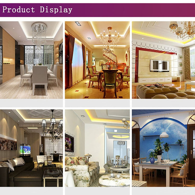 G4 LED corn light product display collage in indoor room scenes
