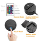 Astronaut LED lamp controls: remote, touch, USB port, and AAA battery modes