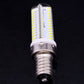 104-LED E14 filament LED bulb, threaded metal base with transparent glass LED array
