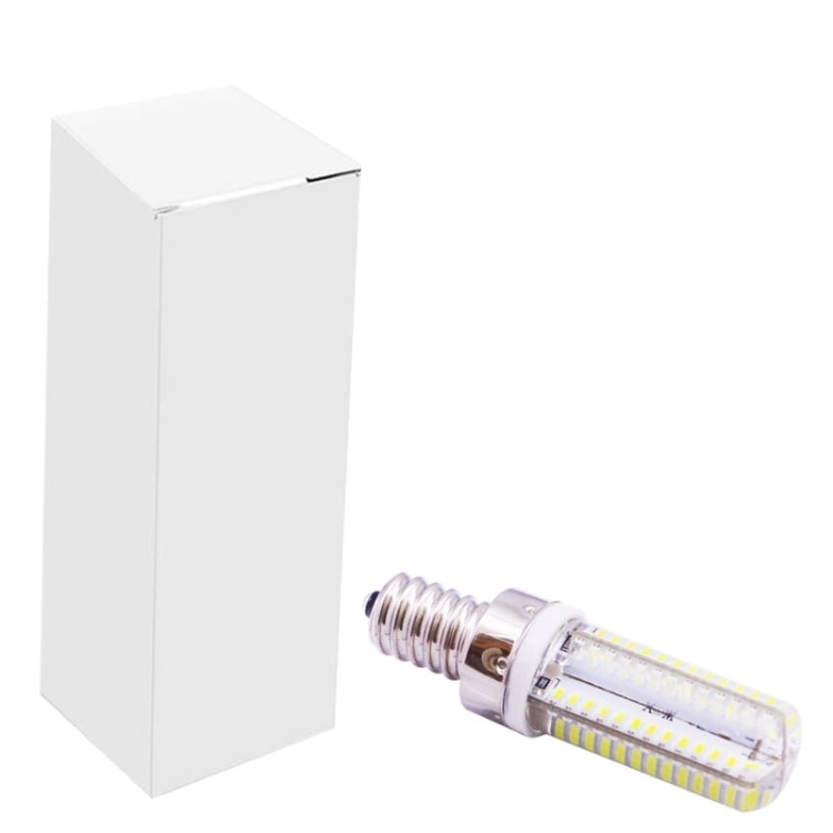 104-LED E14 filament LED bulb with transparent glass and metal screw base, with box