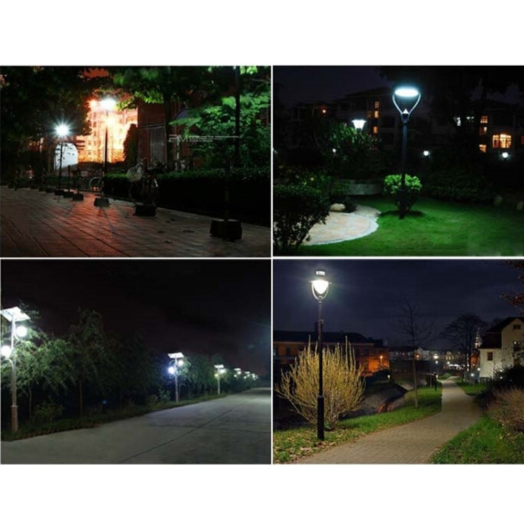 LED bulb light effect, outdoor path and garden lighting at night