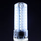 Lit clear G4 LED capsule bulb with bright white LED array and two pins